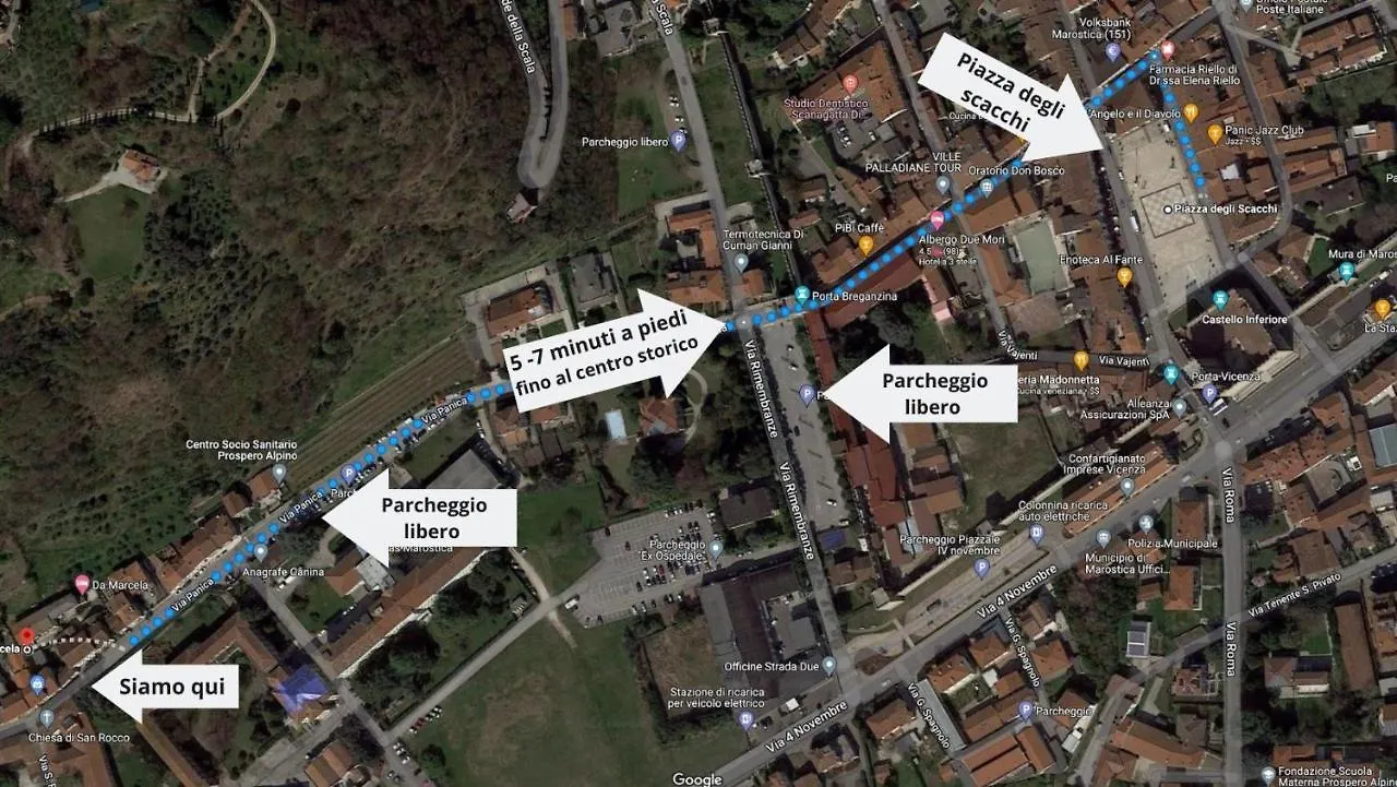Da Marcella 1 Apartment Marostica Italy